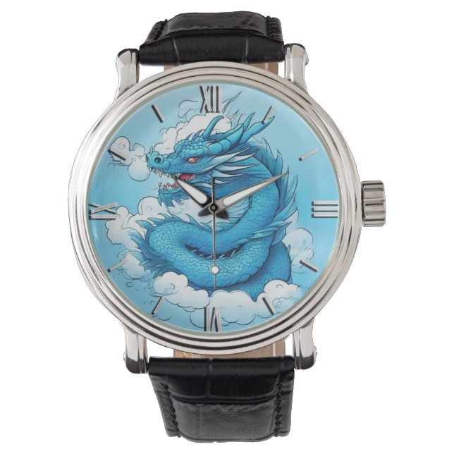 Chinese Dragon in the Clouds Watch (Front)
