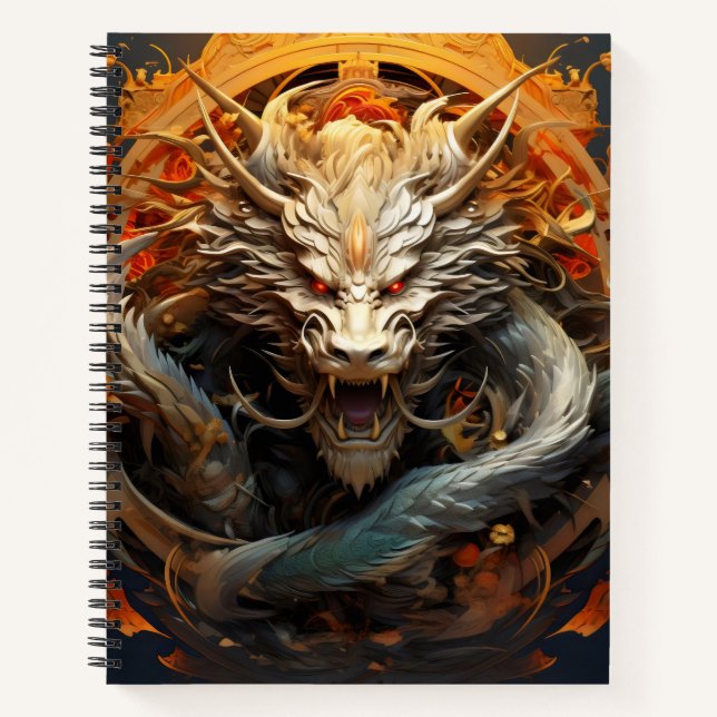 Chinese Dragon Notebook (Front)