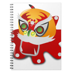 chinese dragon notebook