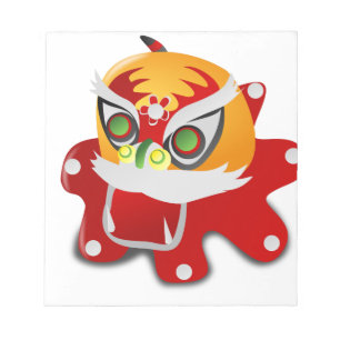 chinese dragon notepad