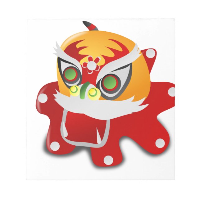 chinese dragon notepad (Front)