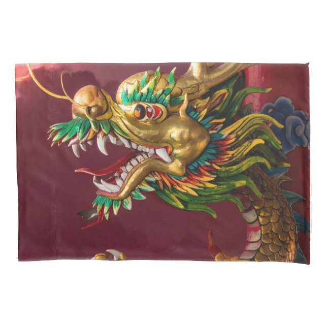 Chinese dragon pillowcase (Front)