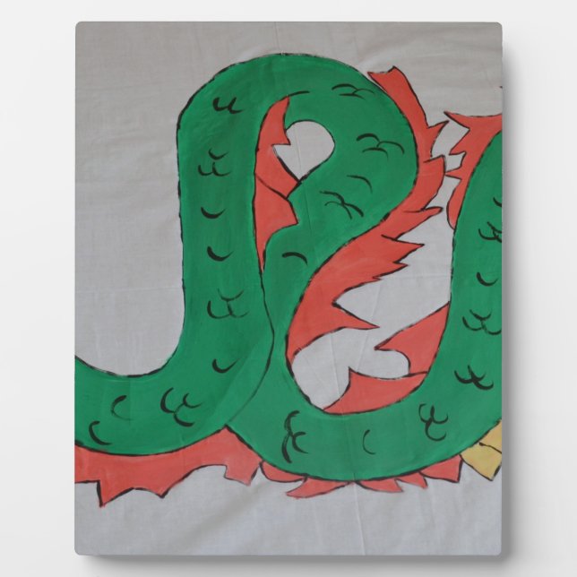 Chinese Dragon Plaque (Front)