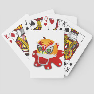 chinese dragon playing cards