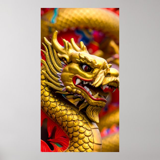 Chinese Dragon Poster (Front)
