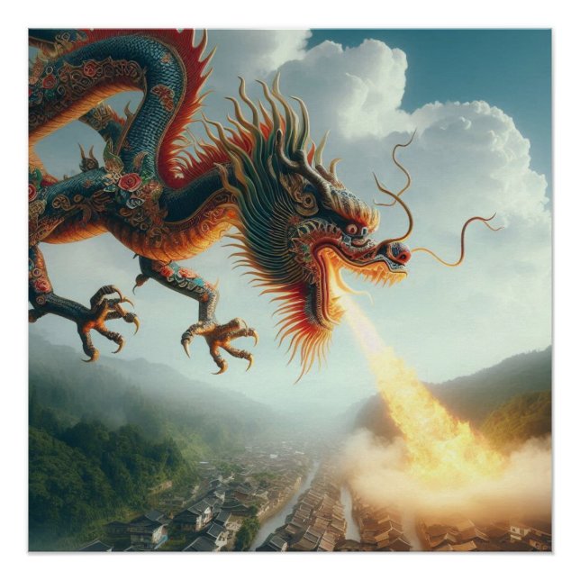 Chinese Dragon  Poster (Front)