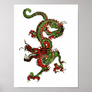 Chinese Dragon Poster