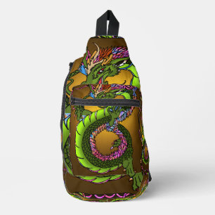 Chinese Dragon Sling Bag