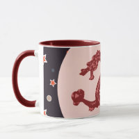 Chinese Dragon Star Pattern Fantasy Art