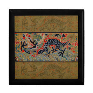 Chinese Dragon Symbol Antique Asian Gift Box