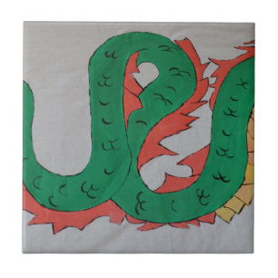 Chinese Dragon Tile