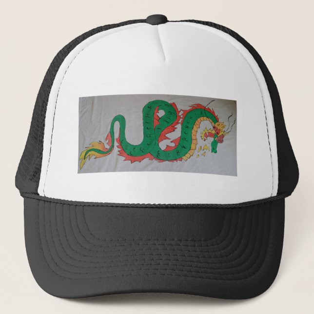Chinese Dragon Trucker Hat (Front)