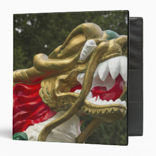 Chinese dragonboat figurehead, Stanley Park Binder