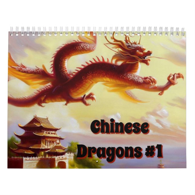 Chinese Dragons #1 Calendar (Cover)