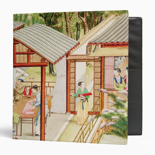Chinese dressmaker's shop binder (Front/Inside)