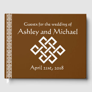 Chinese Elegance in Chocolate Guest Book