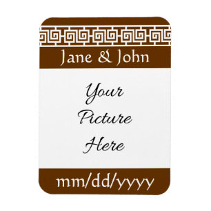 Chinese Elegance in Chocolate Reminder Magnet