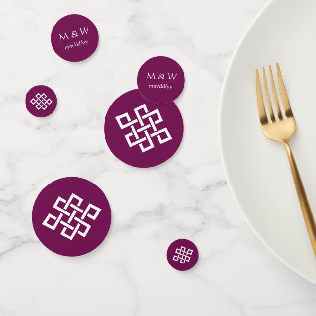 Chinese Elegance in Wine Table Confetti (Group)