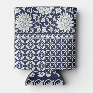 Chinese Elegance: Seamless Ornament Can Cooler