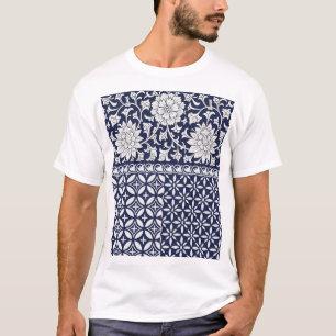Chinese Elegance: Seamless Ornament T-Shirt