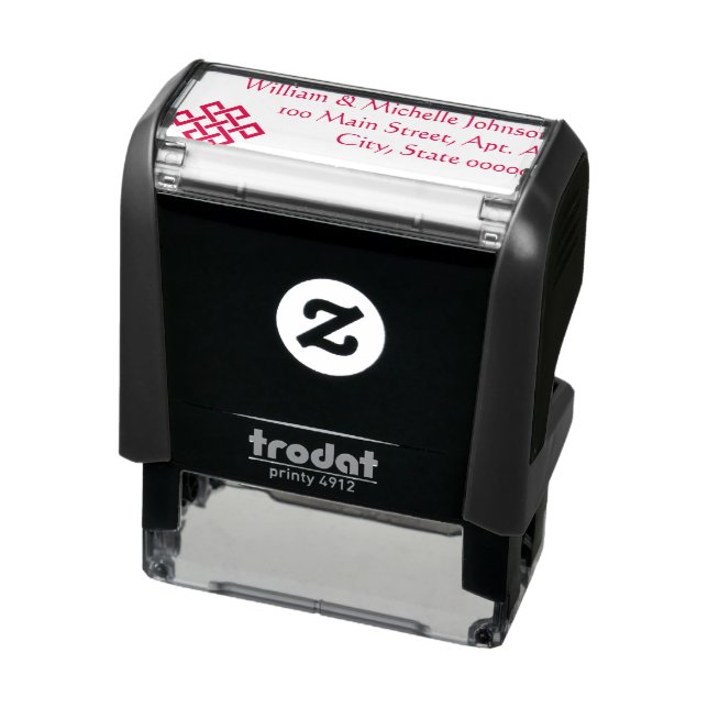 Chinese Elegance Self-Inking Address Stamp (Product)