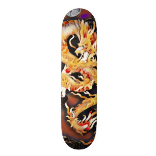 Chinese Emperor Dragon Element Custom Pro Board Skateboard