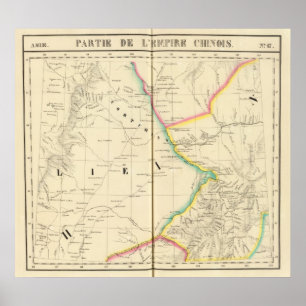 Chinese Empire, Asia 47 Poster
