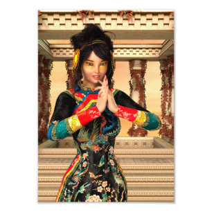 Chinese Empress Fantasy Portrait Art Photo Print