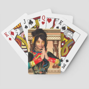 Chinese Empress Fantasy Portrait Art Playing Cards
