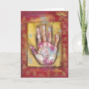 Chinese Energy Hand Card