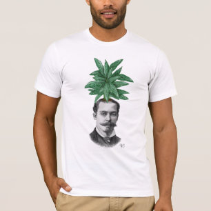 Chinese Evergreen Head Plant Head T-Shirt
