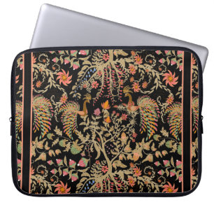 Chinese fairy floral pattern with beautiful birds laptop sleeve