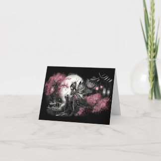 Chinese Fairy Illustration Holiday Card