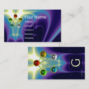CHINESE FIVE ELEMENTS FENG SHUI SPIRITUAL ENERGY BUSINESS CARD
