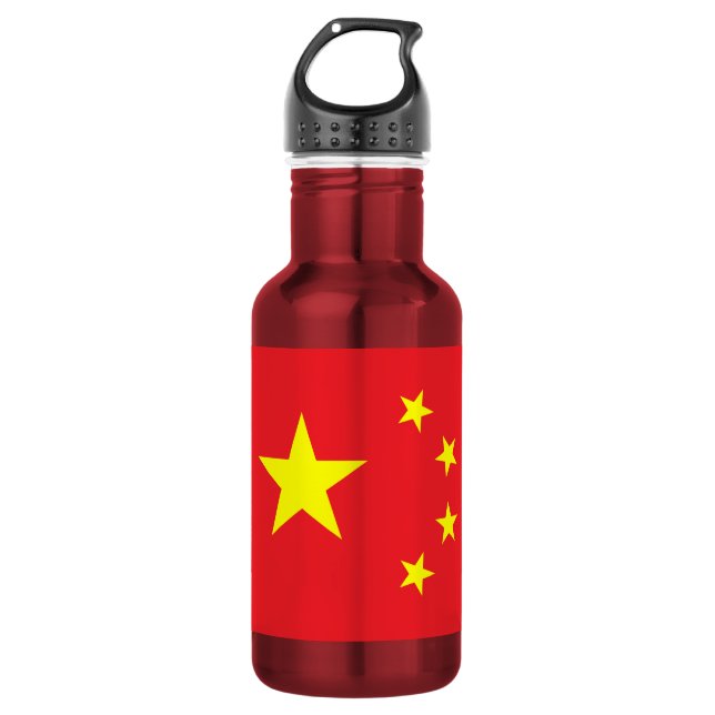 Chinese Flag 532 Ml Water Bottle (Front)