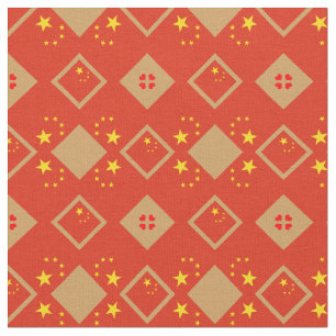 Chinese Flag & China Trendy Fabric fashion