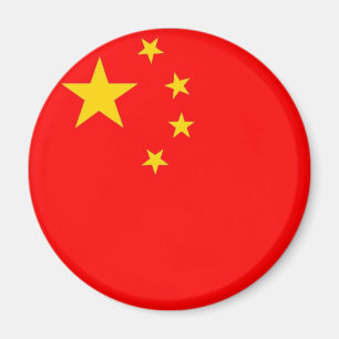 Chinese flag magnet