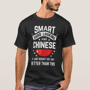 Chinese Flag Native Pride  China Chinese Roots T-Shirt