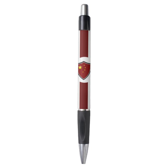 Chinese flag pen (Front Vertical)