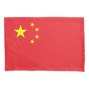 Chinese Flag Pillowcase