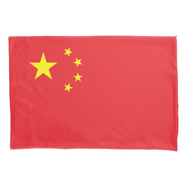 Chinese Flag Pillowcase (Front)