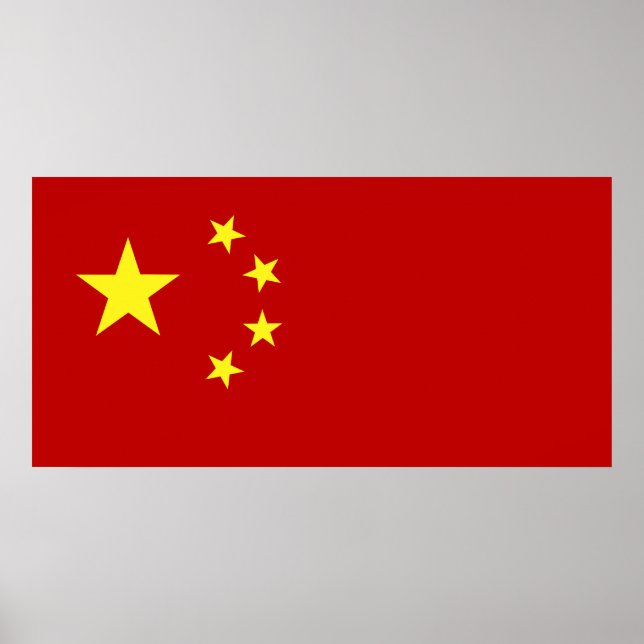 Chinese Flag Poster (Front)