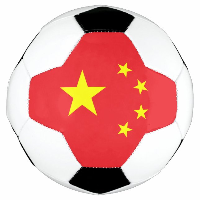 Chinese Flag Soccer Ball (Front)