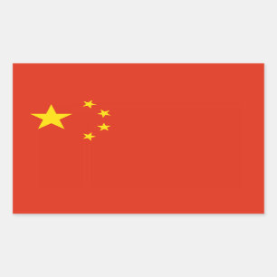 Chinese flag Stickers