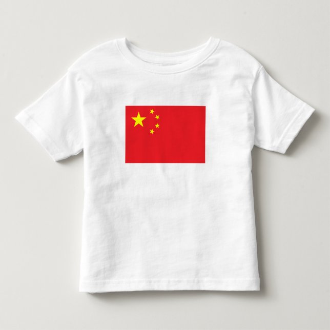 Chinese Flag Toddler T-shirt (Front)