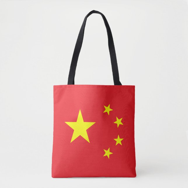 Chinese Flag Tote Bag (Front)
