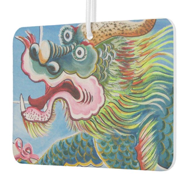 Chinese Foo Dog / Lion Guardian Mural Air Freshener (Left)