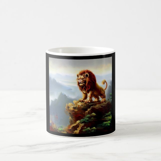 Chinese Foo Lion (1)  Coffee Mug (Center)