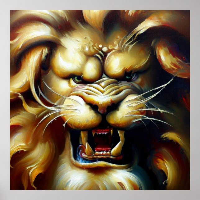 Chinese Foo Lion (5)  Poster (Front)
