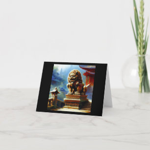 Chinese Foo Lion (7) Card